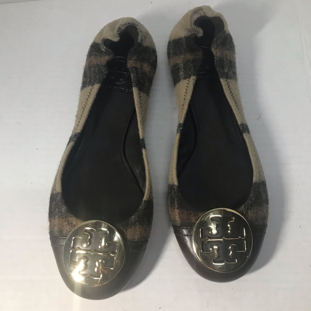 New Really Nice Unique Tory Burch Flats 7 1/2